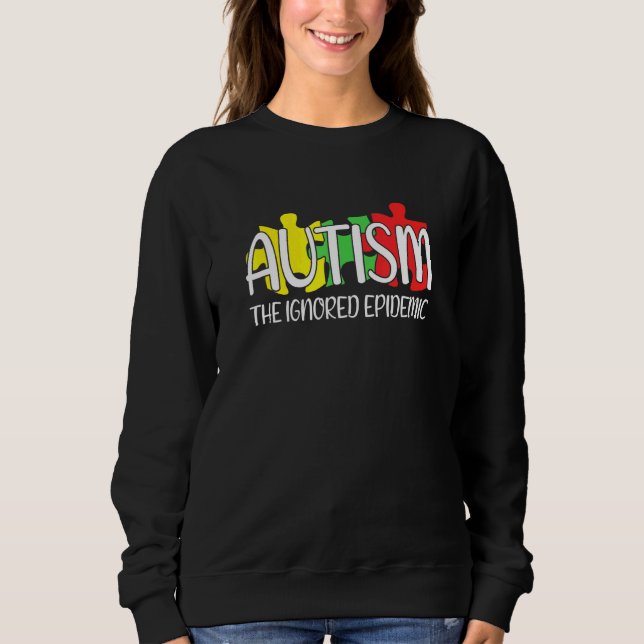 Autism Advocacy Kindness Neurodiversity Rainbow in T Shirt (Framsida)