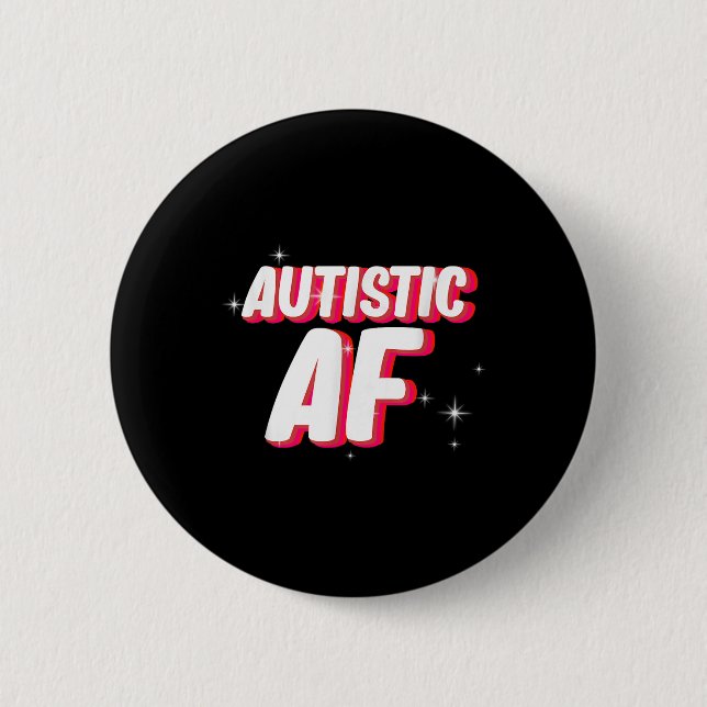 Autism Af _ Medvetenhet om autism Knapp (Framsida)