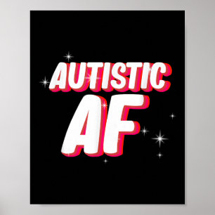 Autism Af _ Medvetenhet om autism Poster