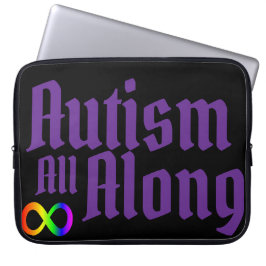 Autism alla tillsammans laptop fodral