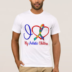 Autism älskar jag min Autistic barn Tee Shirt