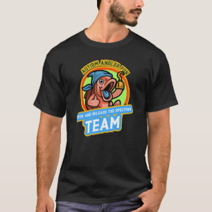 Autism Angler Roligt Catch och utsättning av spekt T Shirt
