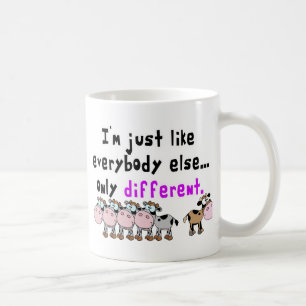 Autism annorlunda kaffemugg