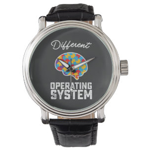 Autism Annorlunda Operativsystem Neurodiversitet Armbandsur