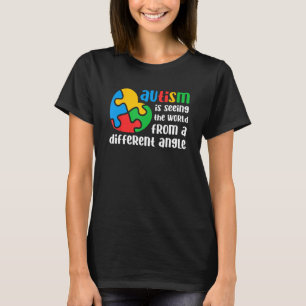 Autism är att se världen från en annan vinkel t shirt