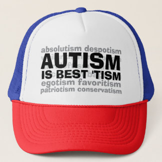 AUTISM ÄR BÄSTA TISM-Truckerkeps Keps