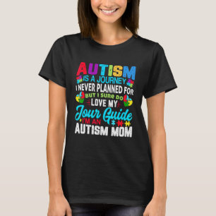 Autism Är En Resa Autism Acceptans Autism Mamma Kv T Shirt