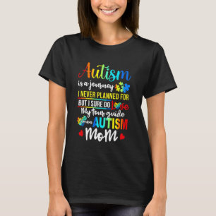 Autism Är En Resa Autism Mamma Autism Medvetenhet T Shirt