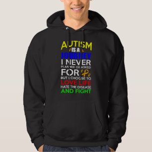 Autism är en resa som jag aldrig har planerat elle hoodie