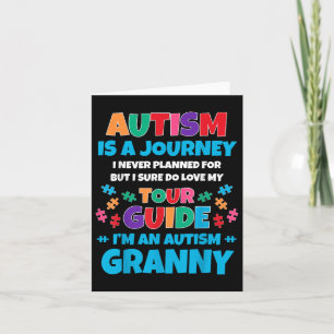 Autism är en resa som jag aldrig planerat för Auti Kort