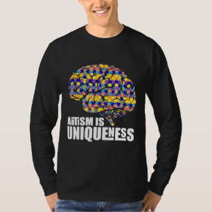 Autism är en unik aspekt av den audiovisuella mång t shirt