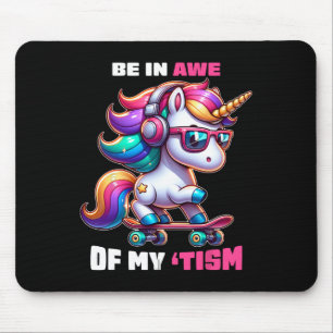 Autism är en vacker tism. musmatta