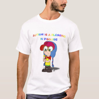 Autism är en välsignelse i förklädda skjortor t shirt