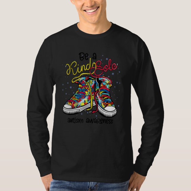 Autism är ett slags "Autism Awareness Puzzle Sh" T Shirt (Framsida)