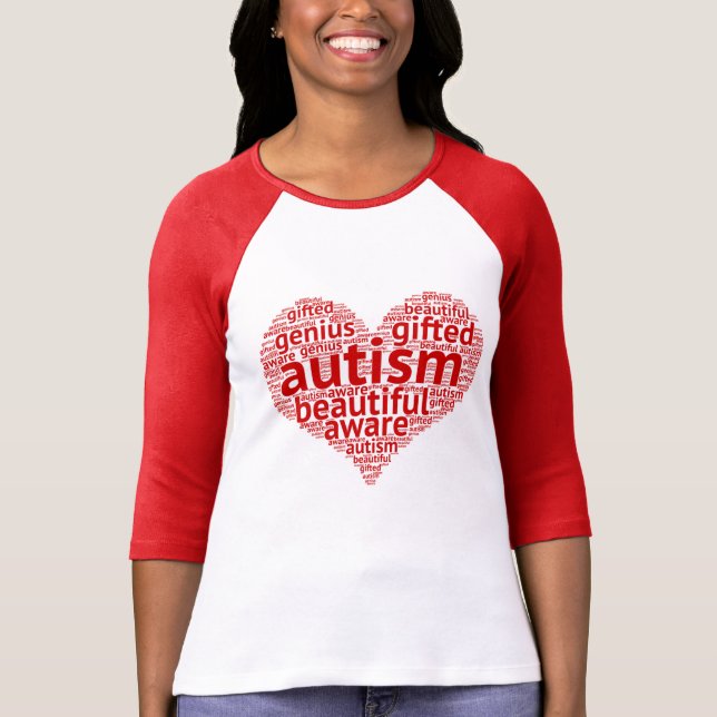 Autism är härlig t shirt (Framsida)