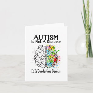Autism är inte en sjukdom utan en sjukdom som grän kort
