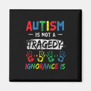 Autism är inte en tragisk stödmedvetenhet som är a magnet