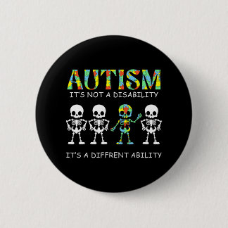 Autism är inte ett funktionshinder, det är en anna knapp