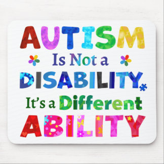 AUTISM är inte ett funktionshinder Musmatta