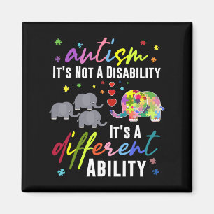 Autism är inte ett handikapp. Det är en annan förm Magnet