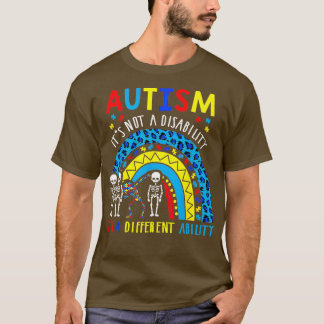 Autism är inte ett handikapp utan en annan förmåga t shirt