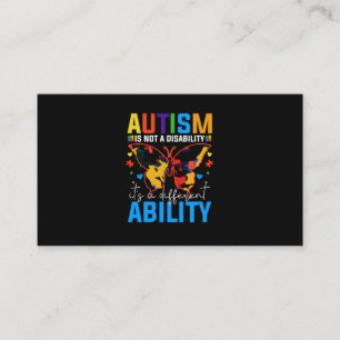 Autism är inte ett handikapp utan ett annat visitkort