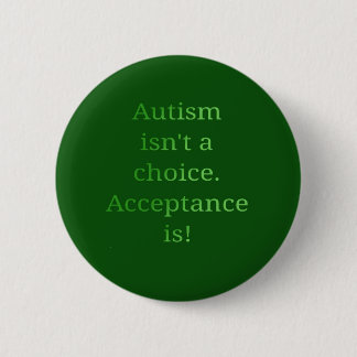 Autism är inte ett primat (grönt knapp