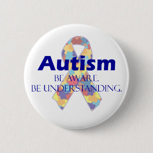 Autism är medveten är överenskommelse knapp