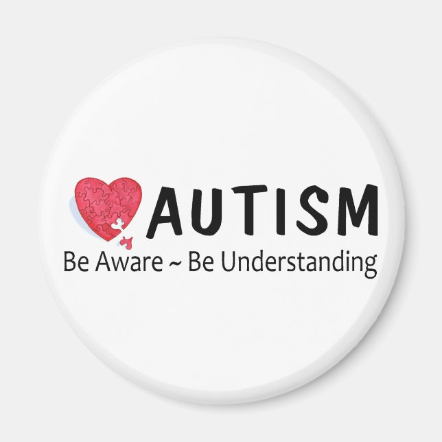 Autism är Medvetet att förstå Magnet (Framsidan)