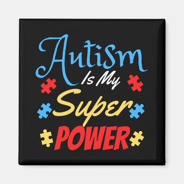 Autism är min supermakt magnet (Framsidan)