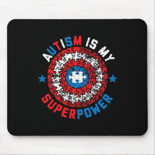 Autism är min supermakts autism-medvetande Autism Musmatta