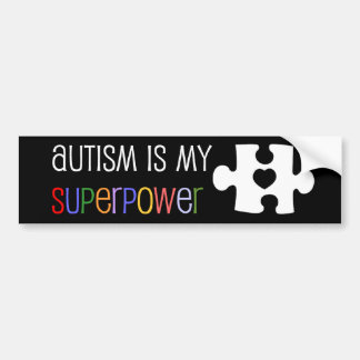 Autism är min Superpowerbildekal Bildekal
