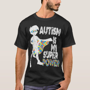 Autism är min Toppen, autism, medvetande om pojken T Shirt