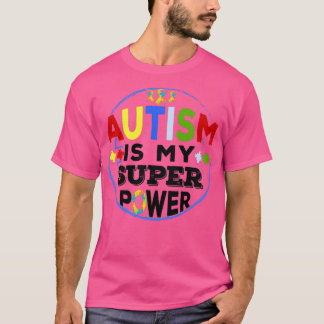 Autism är min toppen autism-medvetandegörande dag t shirt