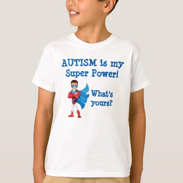 Autism är min toppen driver! Är vad din? Tee (Framsida)