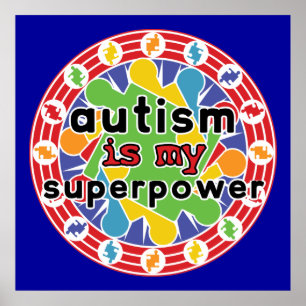 Autism är min toppen driver poster