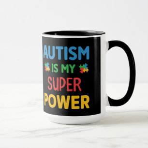 Autism är min toppen mugg