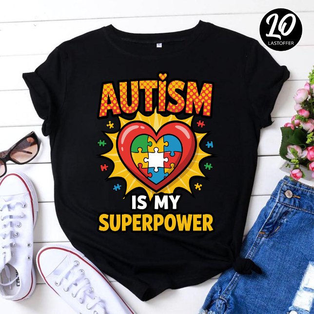 Autism är min Toppen Nurodiversity-gåva T Shirt (Skapare uppladdad)