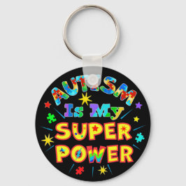 Autism är min Toppen Nyckelring