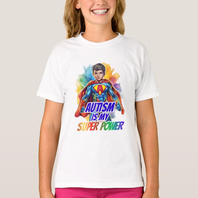 Autism är min toppen t shirt (Framsida)