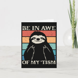 Autism är roligt att vara med i min tism Memorial Kort