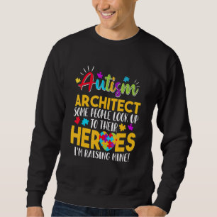Autism Architect-folket letar upp sina hjältar Rai Lång Ärmad Tröja