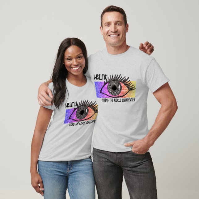 "Autism - att se världen annorlunda" T-Shirt (Unisex)