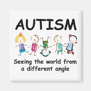 Autism..att se världen från en annan vinkel magnet