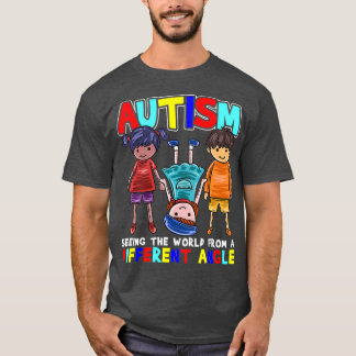 Autism Att se världen från en annan Vinkel T Shirt