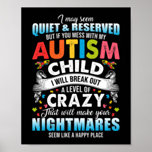 Autism Autism Awareness Puzzle Biet Proud Auti Poster