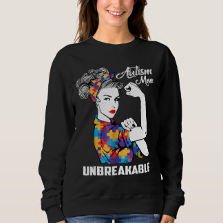 Autism-autism Mamma - obrytbar medvetenhet om auti T Shirt