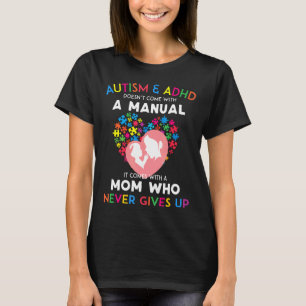 Autism-Autism Och Adhd Kommer Inte Med En Bruksanv T Shirt