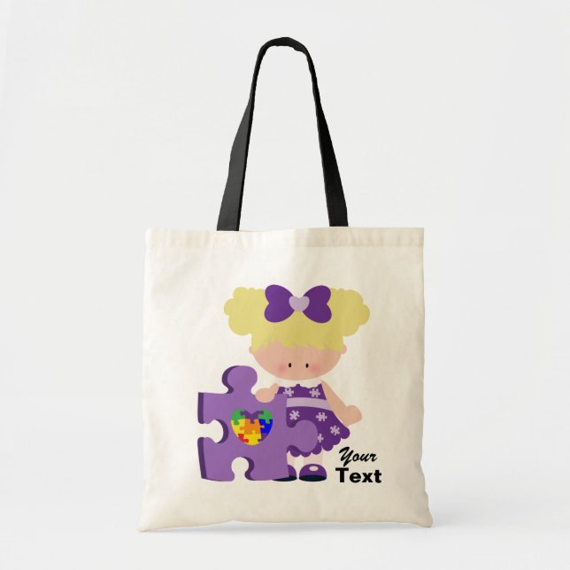 Autism Aw Bag Tygkasse (Framsidan)