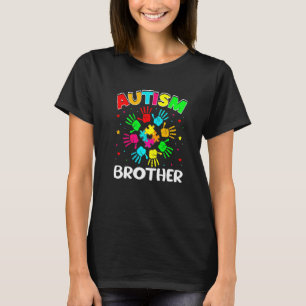 Autism Awar för Autism-propaganda för familjer med T Shirt